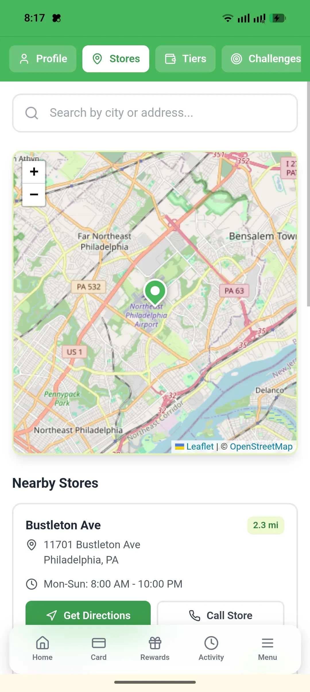 Nectar loyalty app — screen 7